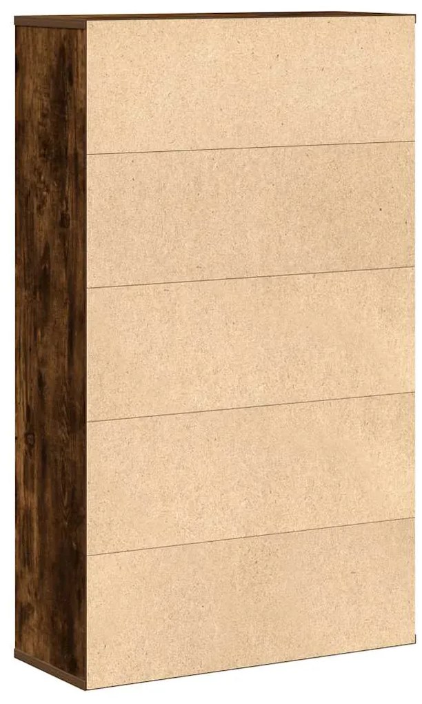 Estante 60x24x101,5 cm derivados de madeira carvalho fumado
