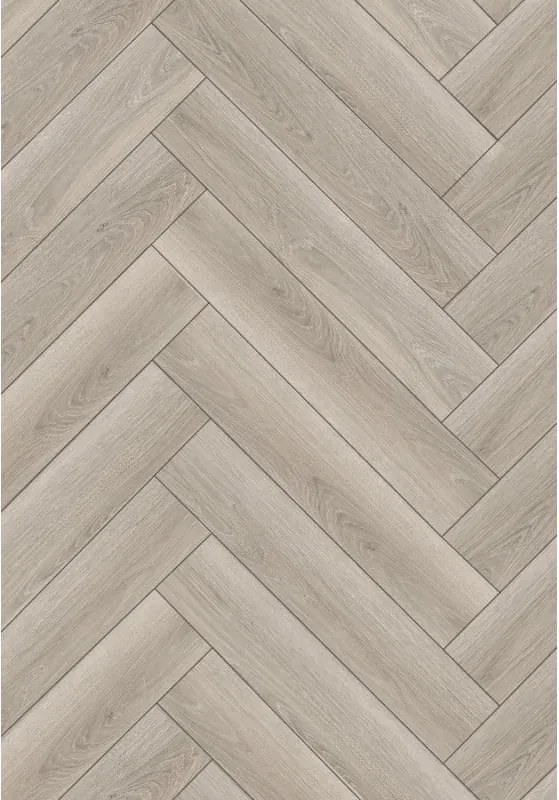 Mexen Wilson amostra de painéis de vinil espinha de peixe SPC 6,5 mm, base IPEX 1,5 mm, 4 V-Fuga, Carvalho - F1175-S