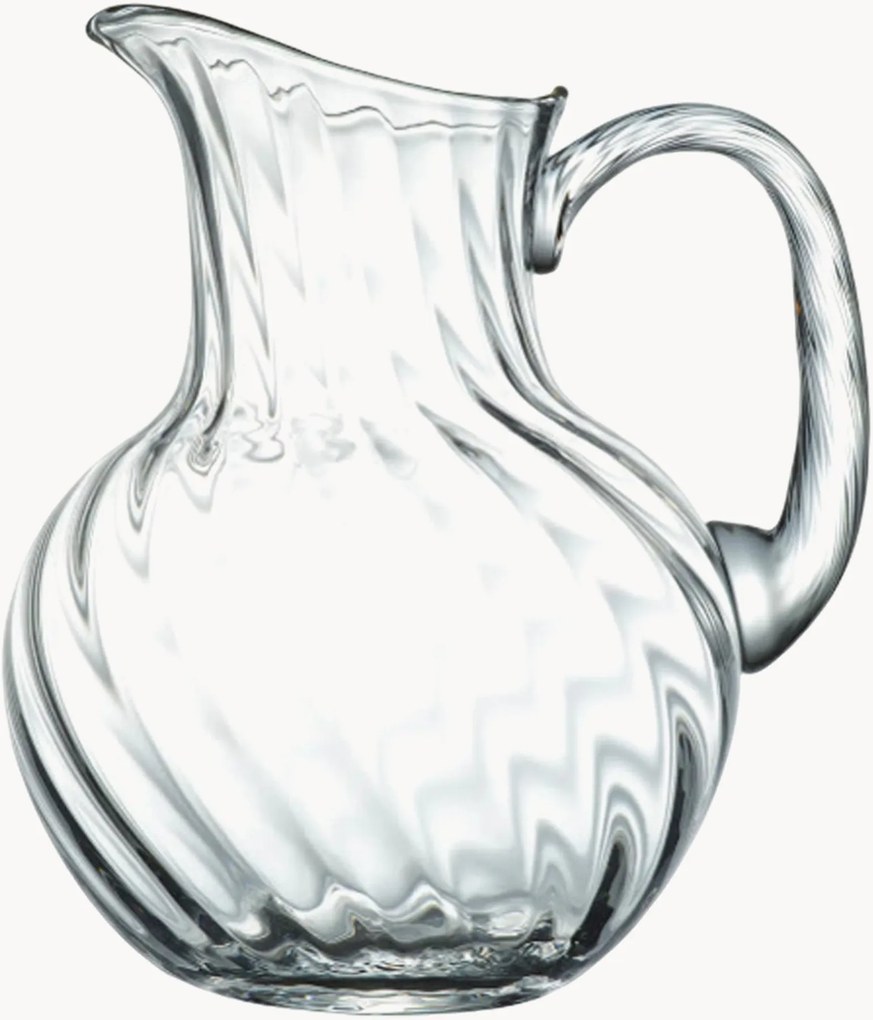 Jarro em cristal artesanal Gold Rim, 2 L