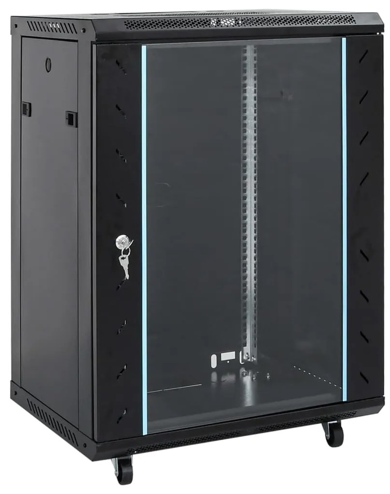 Armário bastidor 15U c/ pés giratórios 19" IP20 60x45x86 cm