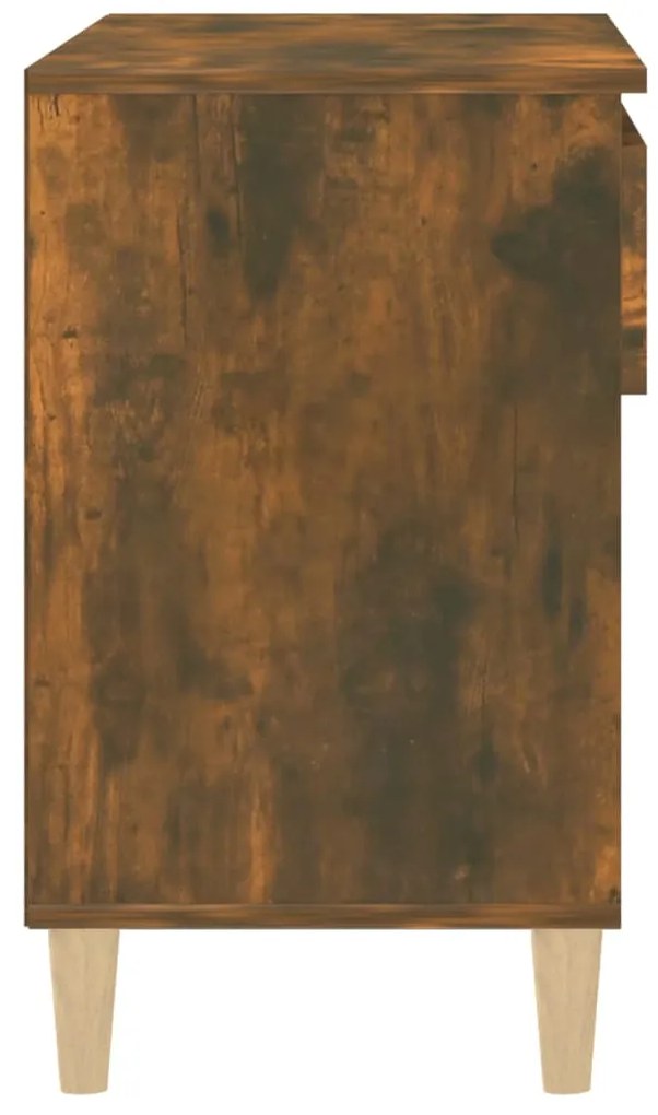 Sapateira 70x36x60 cm derivados de madeira carvalho fumado