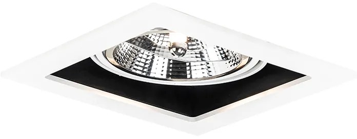 Foco embutido moderno branco 18 cm ajustável - Artemis 111 Moderno
