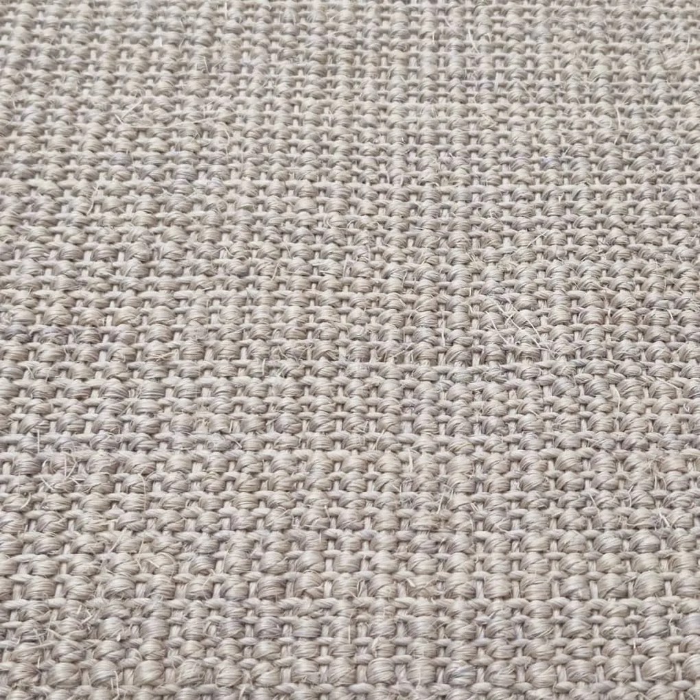 Tapete sisal natural 66x350 cm cor areia