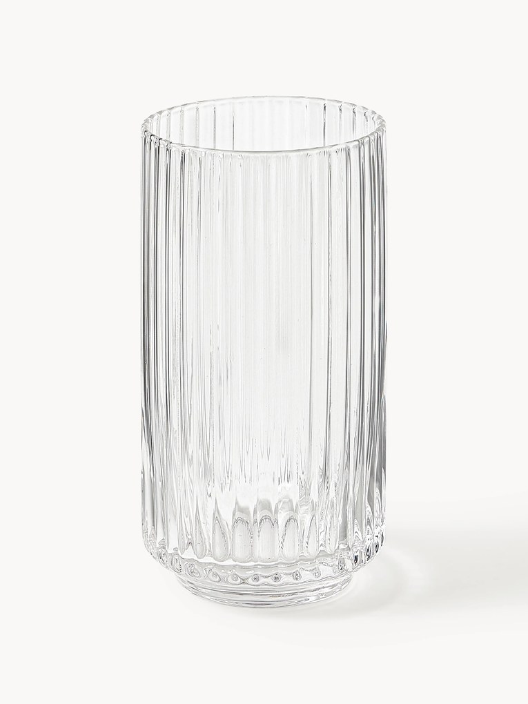 Copos altos artesanais Aleo, conjunto de 4