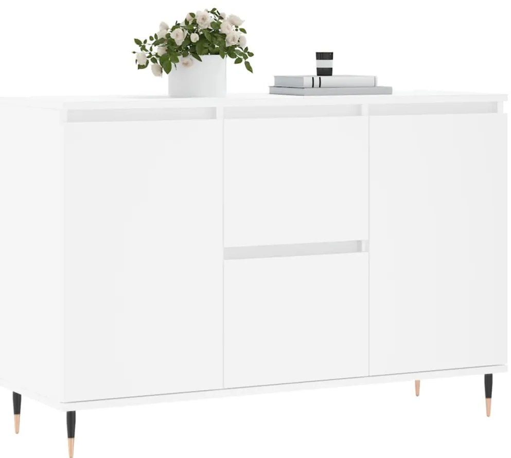 Aparador 104x35x70 cm derivados de madeira branco