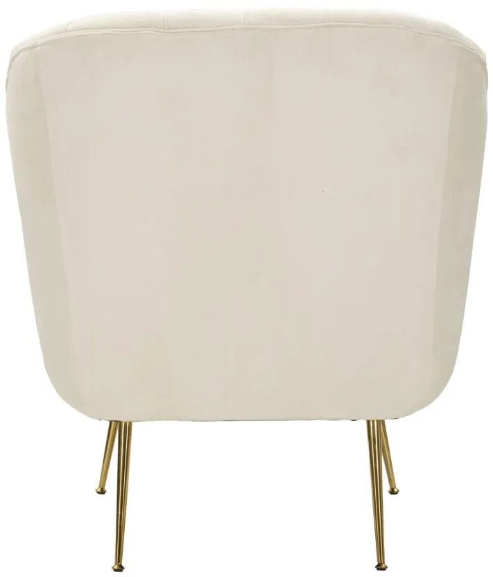 POLTRONA BUDAPEST COM ALMOFADA CM 88X83X91 CREME