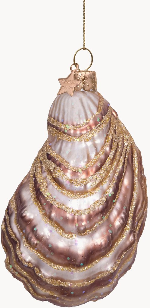 Ornamento de Natal artesanal Oyster