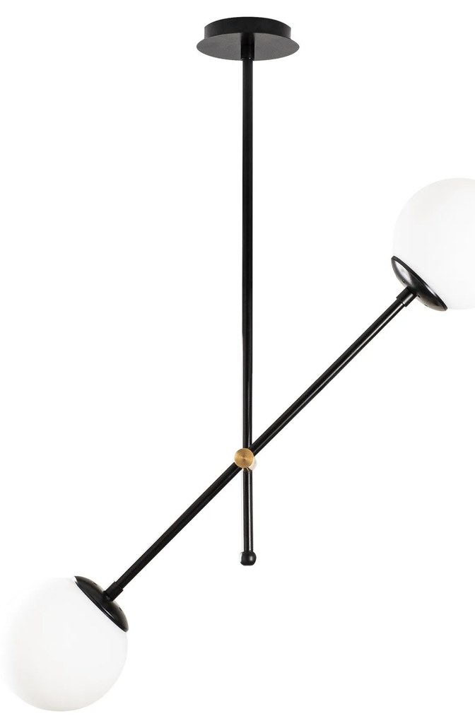 Chandelier Best – Preto e Branco – 80 x 15 cm