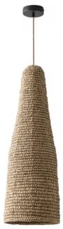 Lâmpada De Teto Suspensa Para Exterior Jessica Natural - Preto & Ø25 Cm - ↑75 Cm Jessica - Sklum