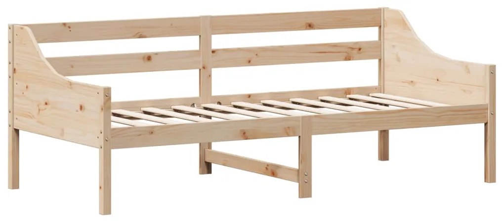 Cama de dia sem colchão 100x200 cm pinho de madeira maciça