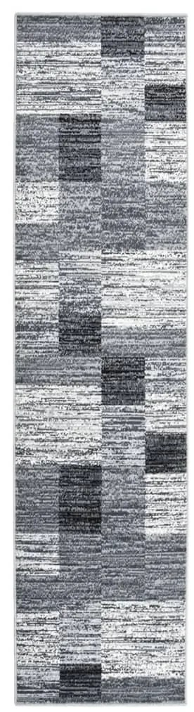 vidaXL Passadeira 60x200 cm polipropileno cinzento