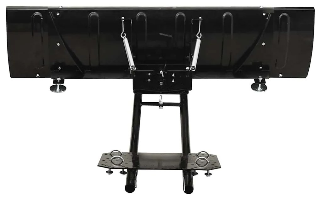 Limpa-neves para ATV 150x38 cm preto