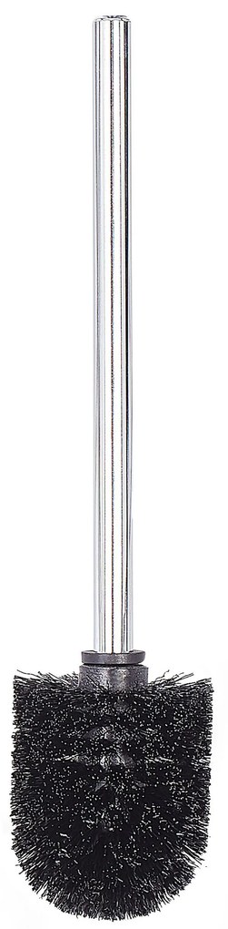 Suporte autónomo de papel higiénico e escova em metal prateado SARTO Beliani