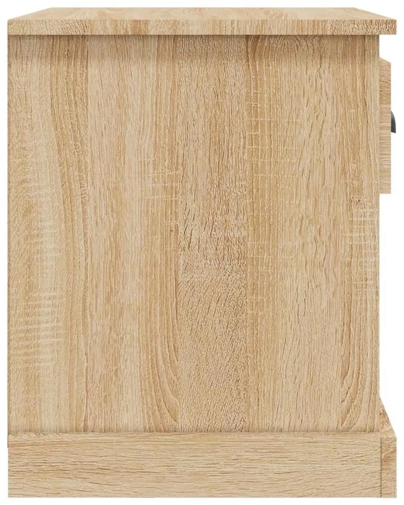 Mesa cabeceira 39x39x47,5 cm derivados madeira carvalho sonoma