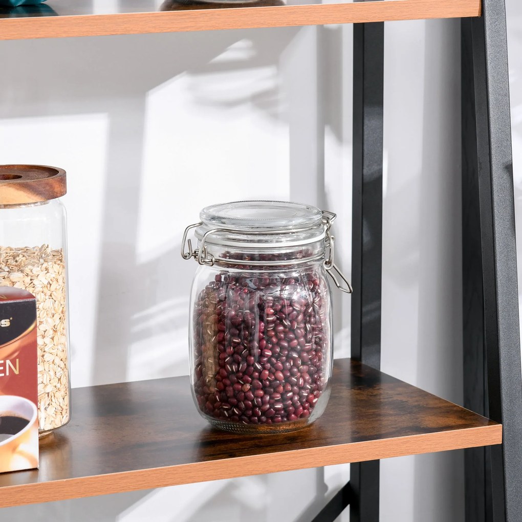 Estante com Prateleiras – Modelo Nancy – 60x35x145 – Madeira – 6 Nívei