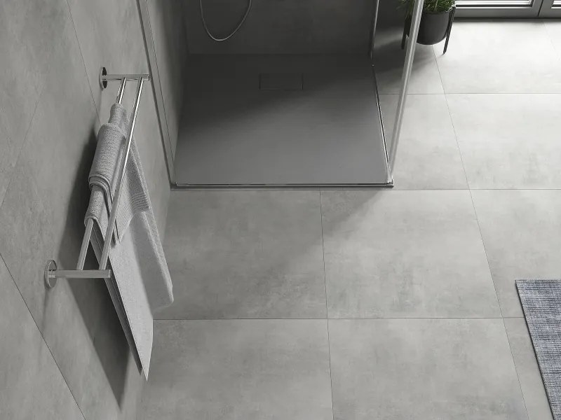 Mexen Hugo base de duche quadrada SMC 90 x 90 cm, cinza - 42619090