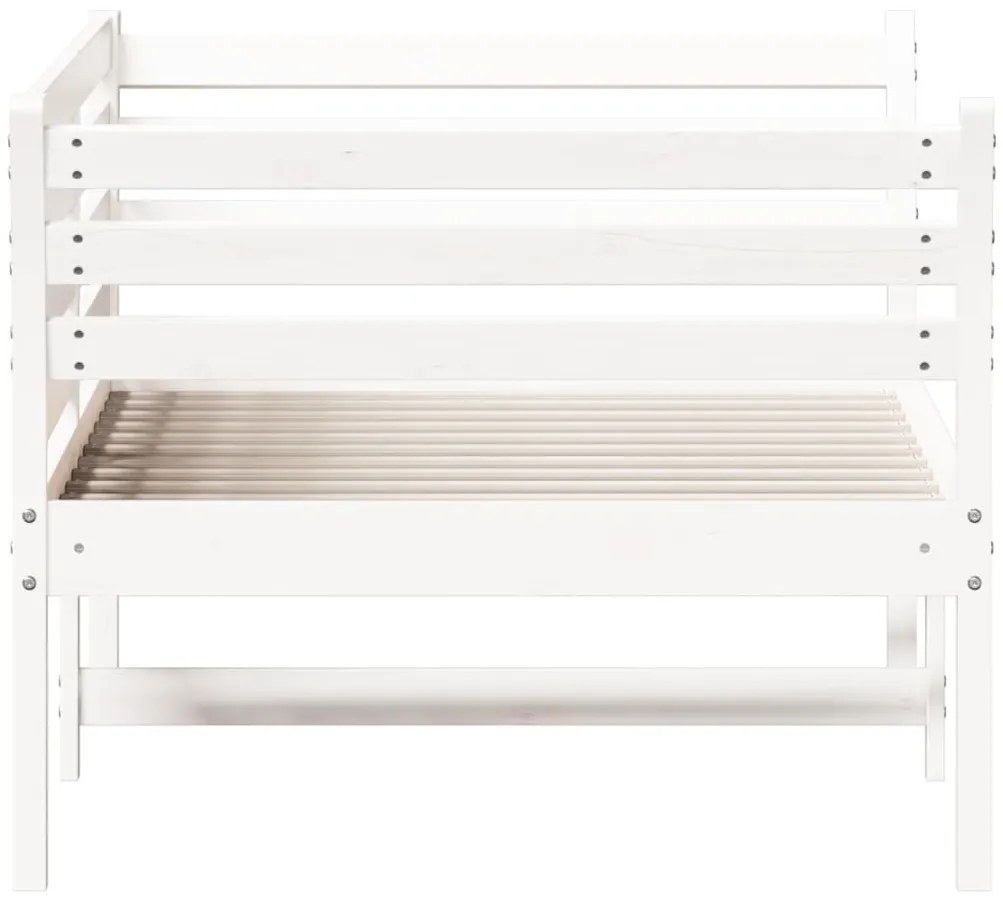 Espreguiçadeira sem colchão 75x190 cm branco