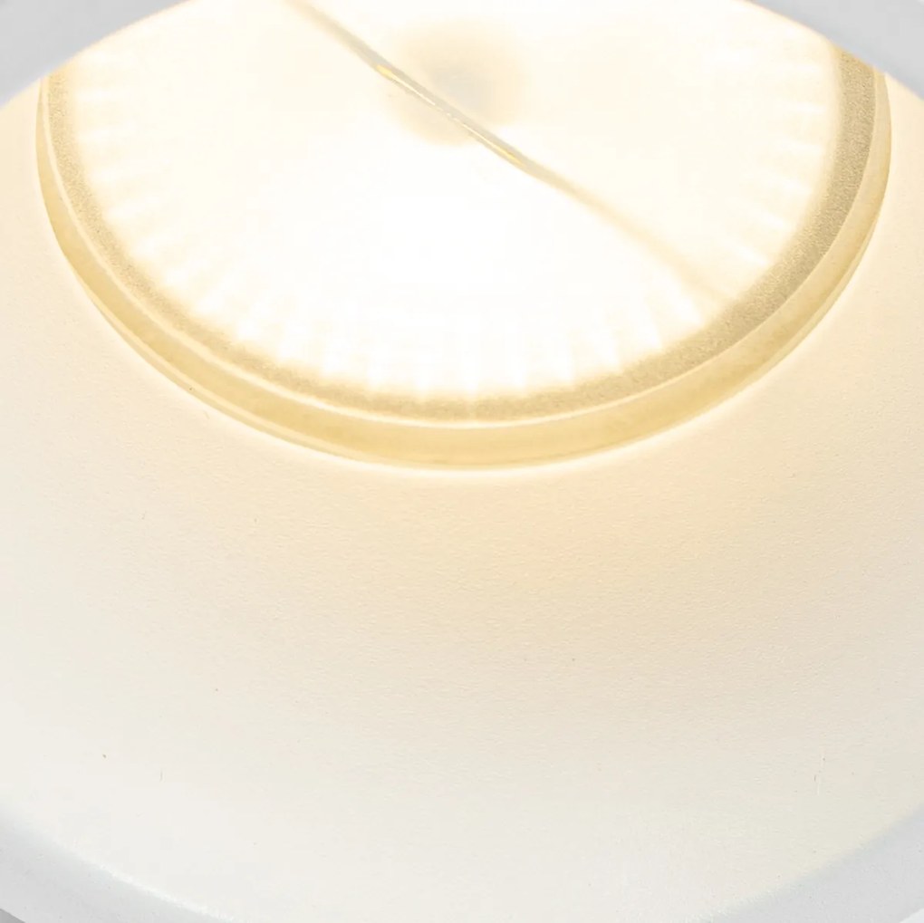 LED Foco embutido inteligente branco IP44 incl. Wifi GU10 70mm - Dept
