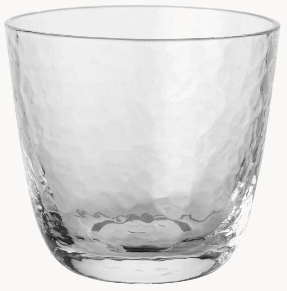 Copos artesanais Hammered, 4 uni.