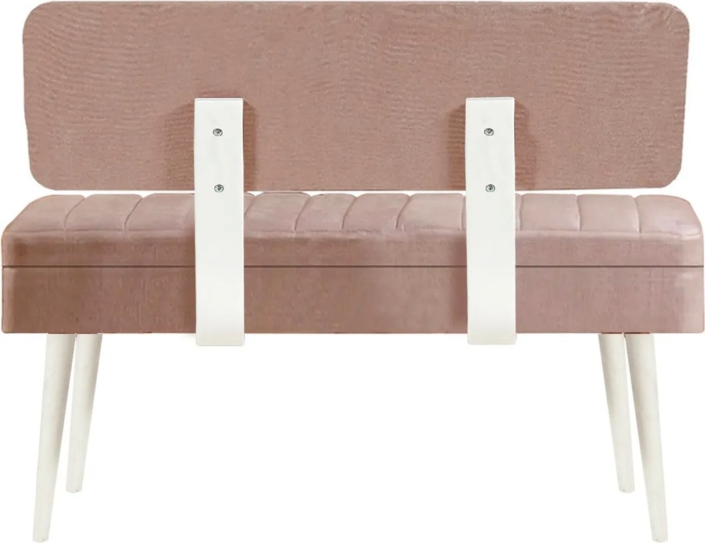 Banco Vina – Branco Pedra – 110x82,5x40 cm