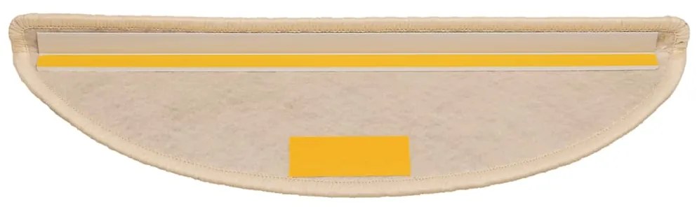 Tapetes escada adesivos aspeto sisal 30 pcs 56x17x3 cm berbere