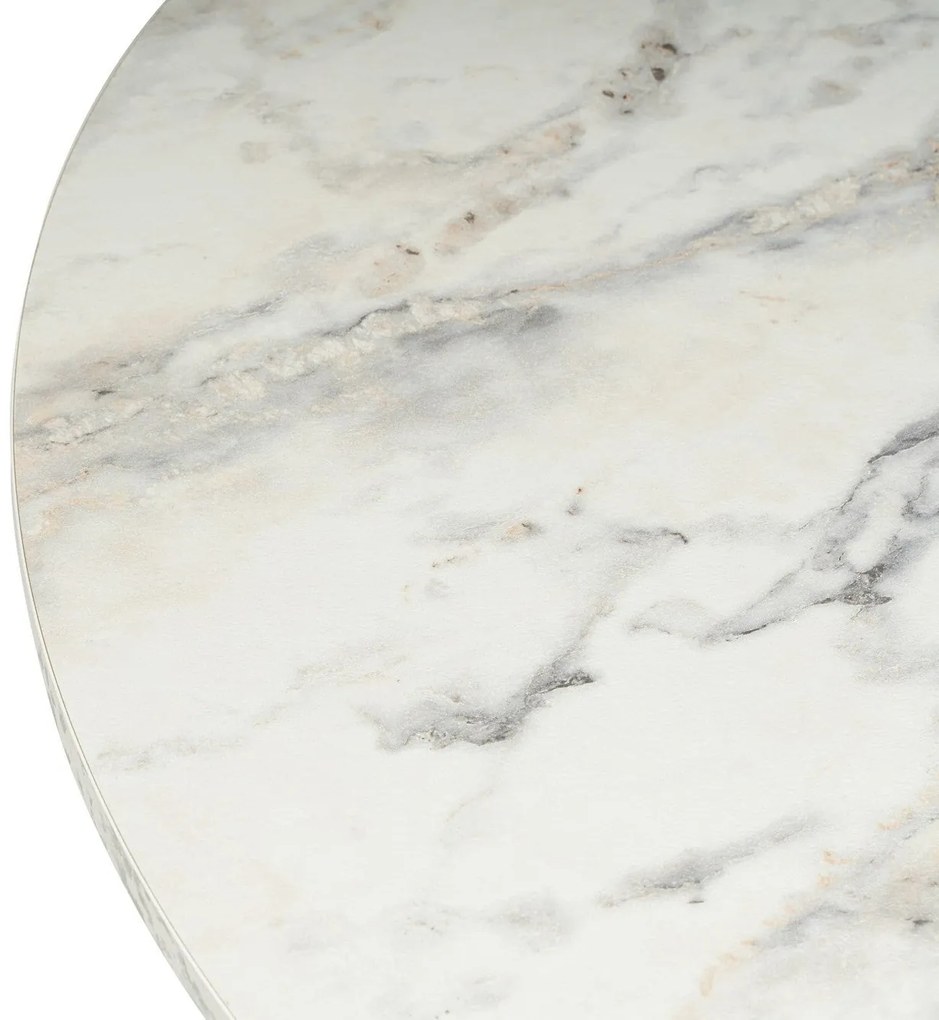 Mesa de Centro "Nova" – Fressia, 80x80x40 cm, Design Moderno e Sofisti