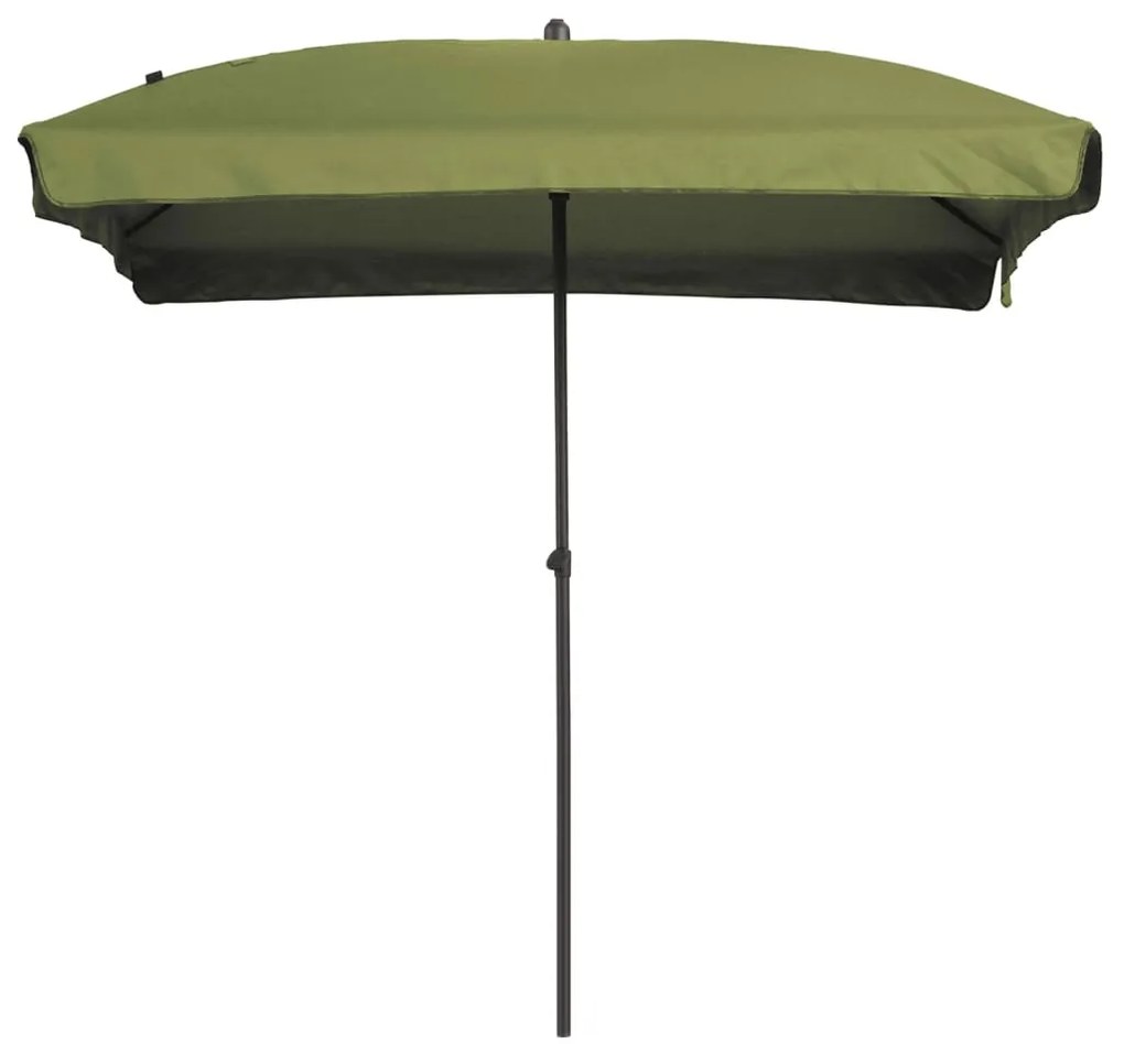 Madison Guarda-sol Patmos Luxe retangular 210x140 cm verde salva