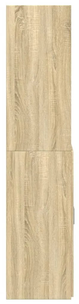 Armário alto 80x42,5x185 cm deriv. de madeira carvalho sonoma