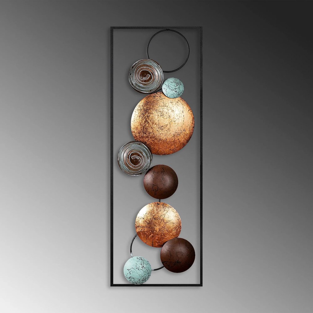 Acessório Decorativo de Parede Texturizado – Multicolor – 32x90x4 cm