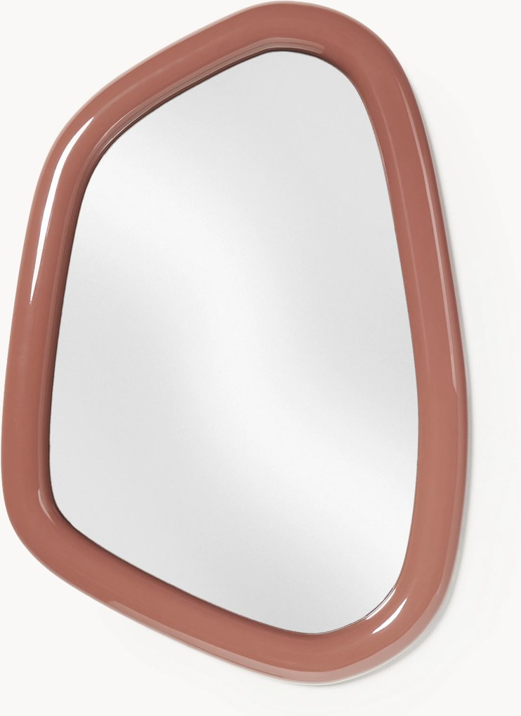 Espelho de parede orgânico Irina, Alt 86 cm