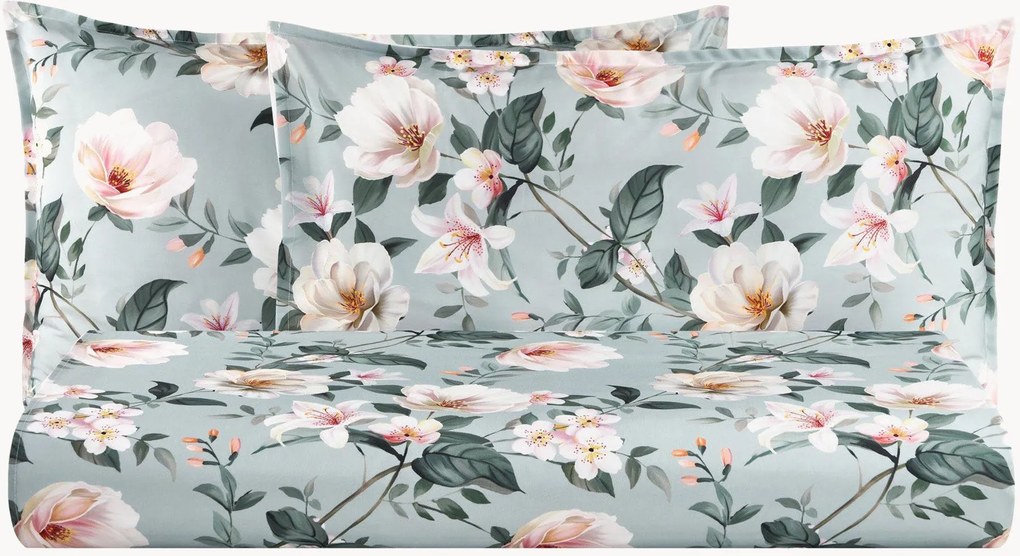 Conjunto de roupa de cama em percal de algodão Ninfa