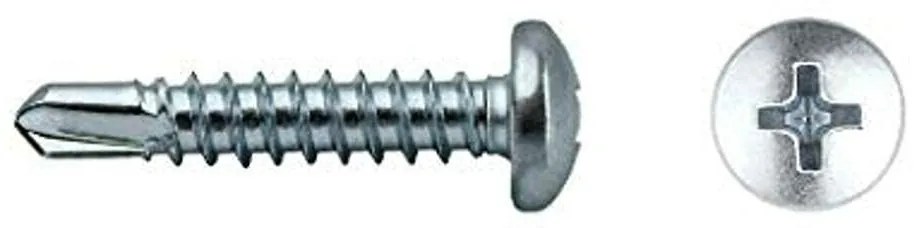 Caixa de parafusos CELO DIN 7504N Ø 4,8 mm 25 mm Phillips Zincado (250 Unidades)