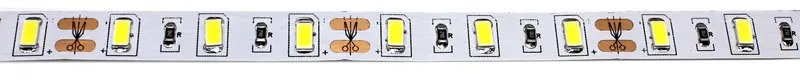 Fita LED HQ Monocolor SMD5630, Samsung ChipLed, DC12V, 5m (60Led/m), 72W, IP65, Branco Frio
