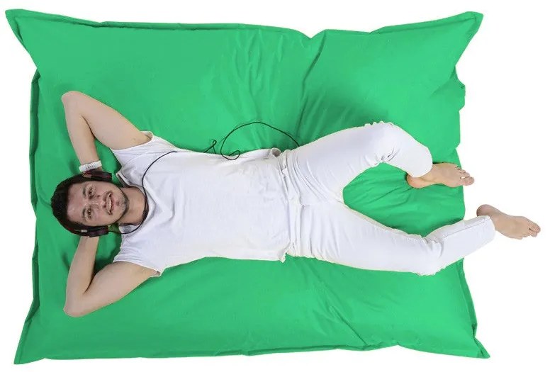 Pufe de Jardim Giant Cushion 140x180 – Verde – 180x140x30 cm | Tribo H