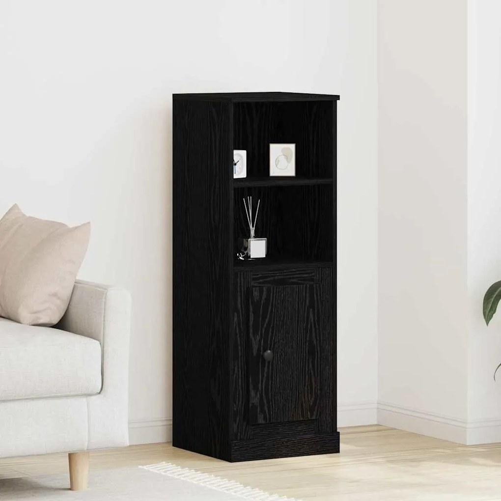 Highboard Carvalho Preto 36x35.5x103.5 cm Madeira Engenheirada