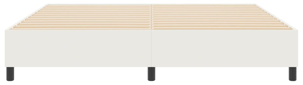 Cama Box de Primavera vidaXL Creme 200x200 cm Tecido de Corduroy