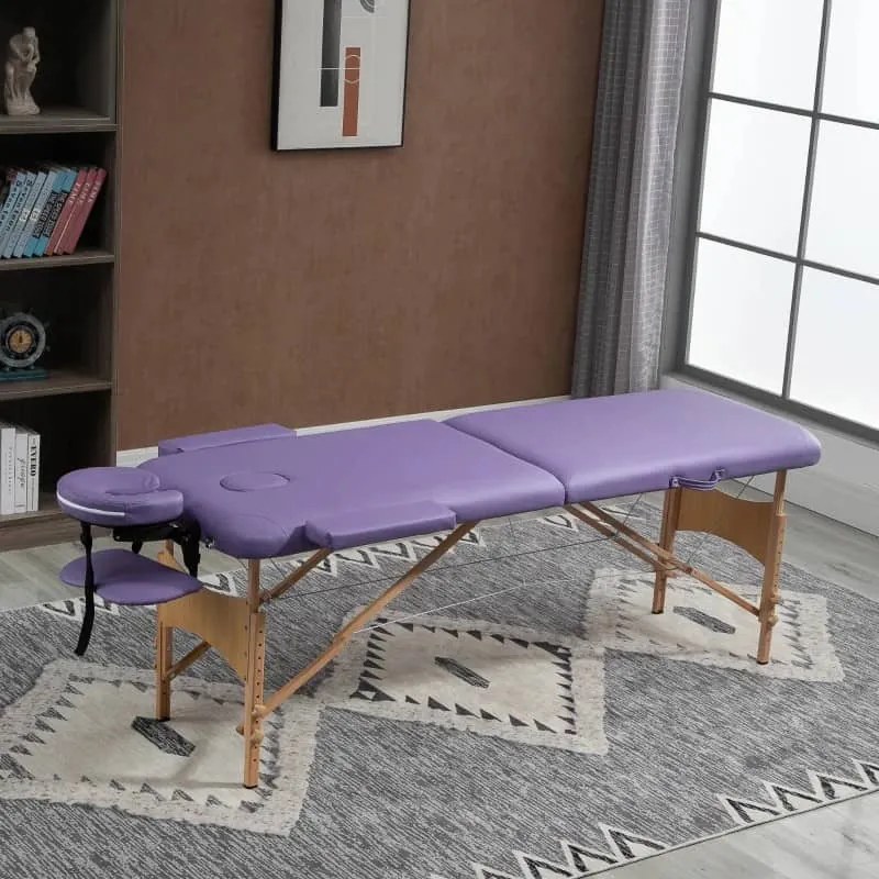 Marquesa Masajea  Dobrável ´- Roxo - Design Moderno