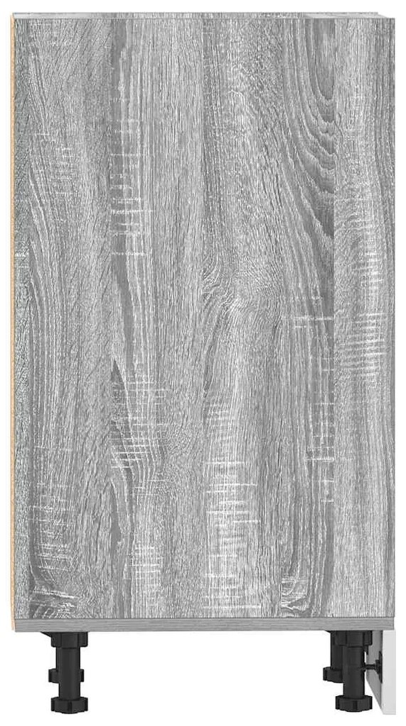 Armário inferior “Riga” 40x44,5x81,5cm cinzento sonoma