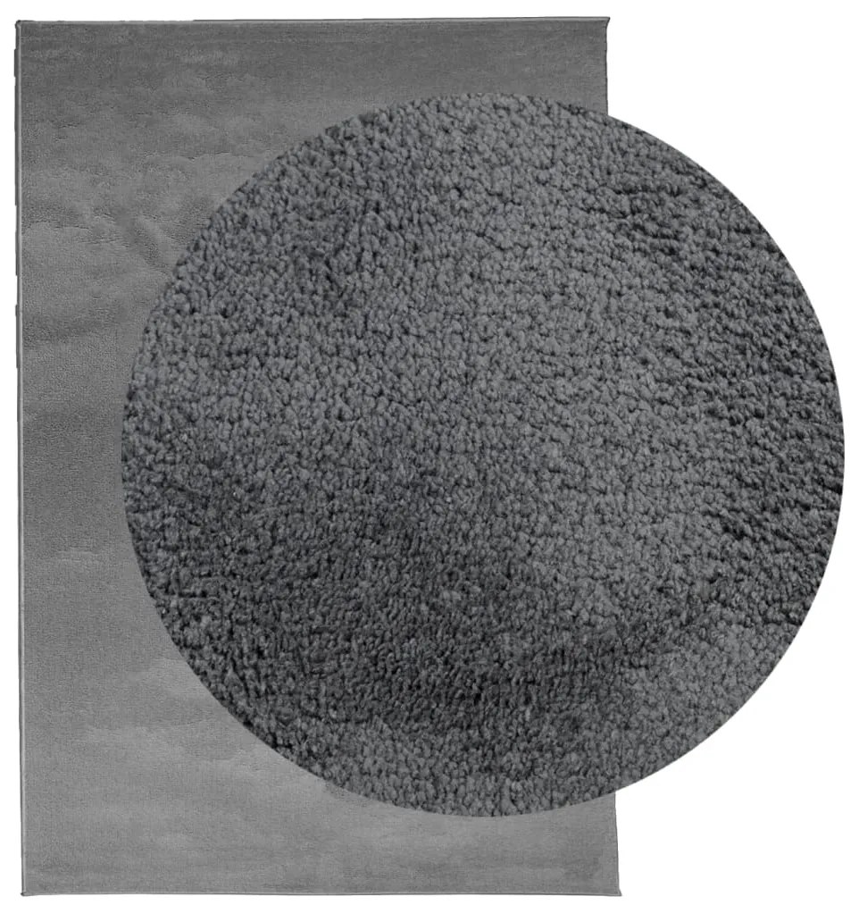 Tapete de pelo curto OVIEDO 200x280 cm antracite