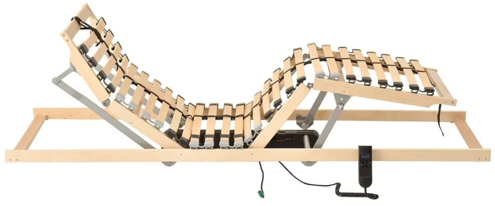 Estrado de ripas elétrico com 28 ripas 7 zonas 80x200 cm