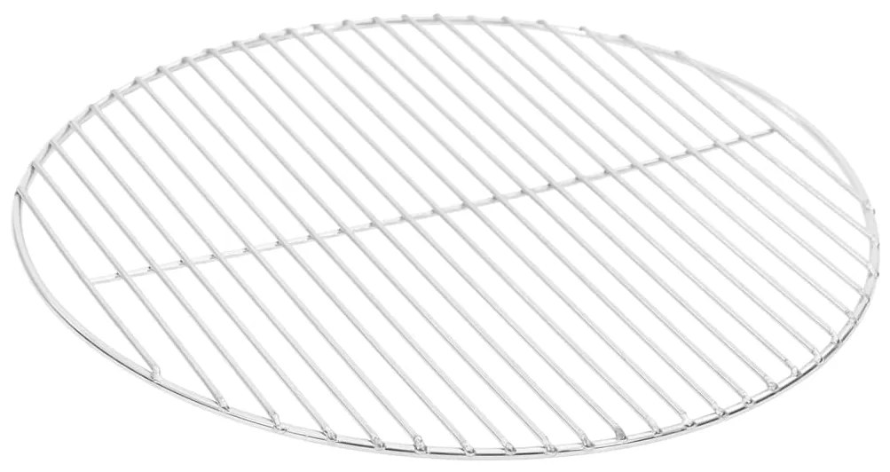 Grelha para churrasco redonda Ø44,5 cm aço inoxidável 304