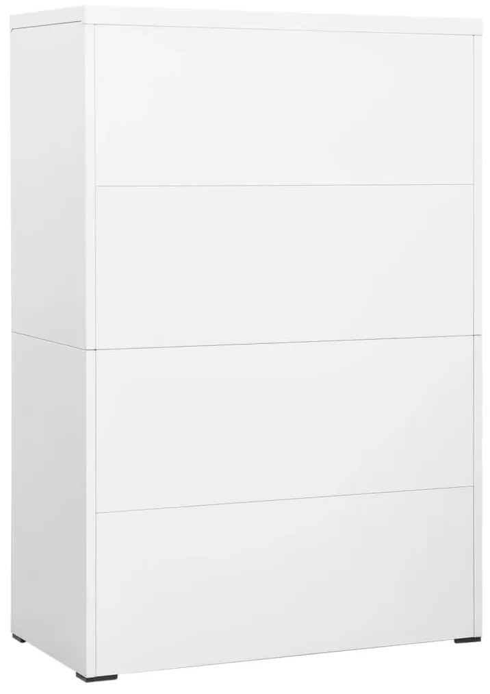 Arquivador 90x46x134 cm aço branco