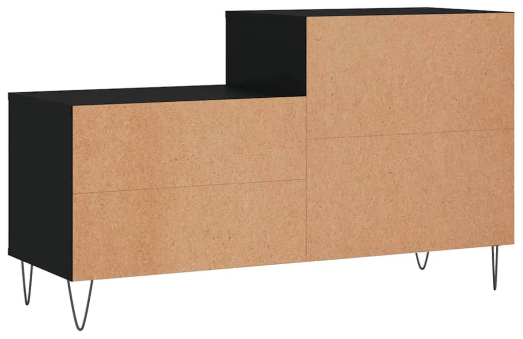 Sapateira 102x36x60 cm derivados de madeira preto