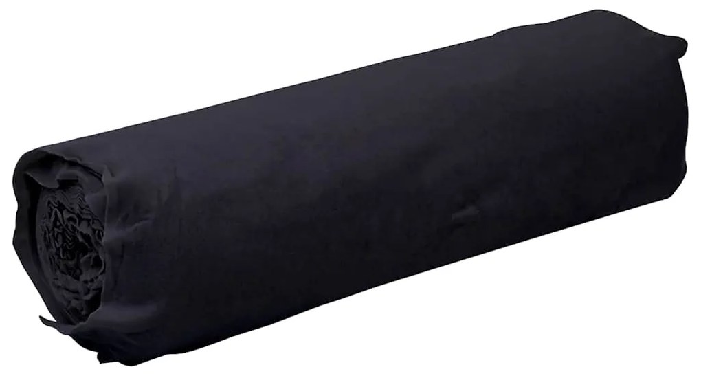 Membrana de geotêxtil 1x10 m fibra de poliéster preto