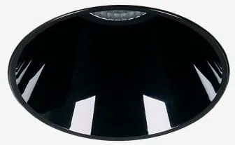 Downlight Led Trimless Ø3,6 Cm Para Exterior Em Alumínio Com Acendimento E Apagamento Progressivo Luisiana Branco Cálido 2700k & Preto & 3 W & 38º -