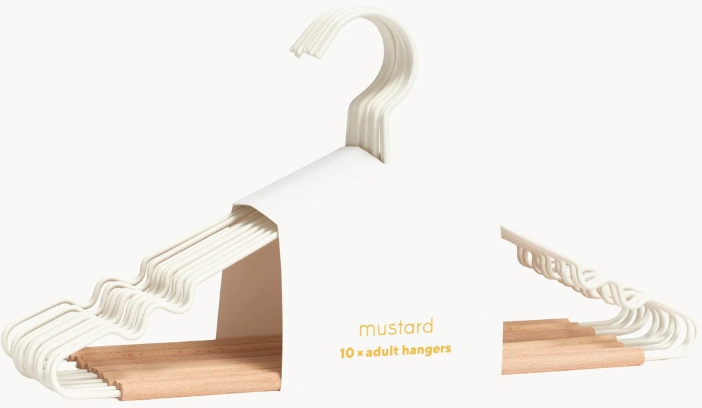 Cabides artesanais Adult Chalk, conjunto de 10