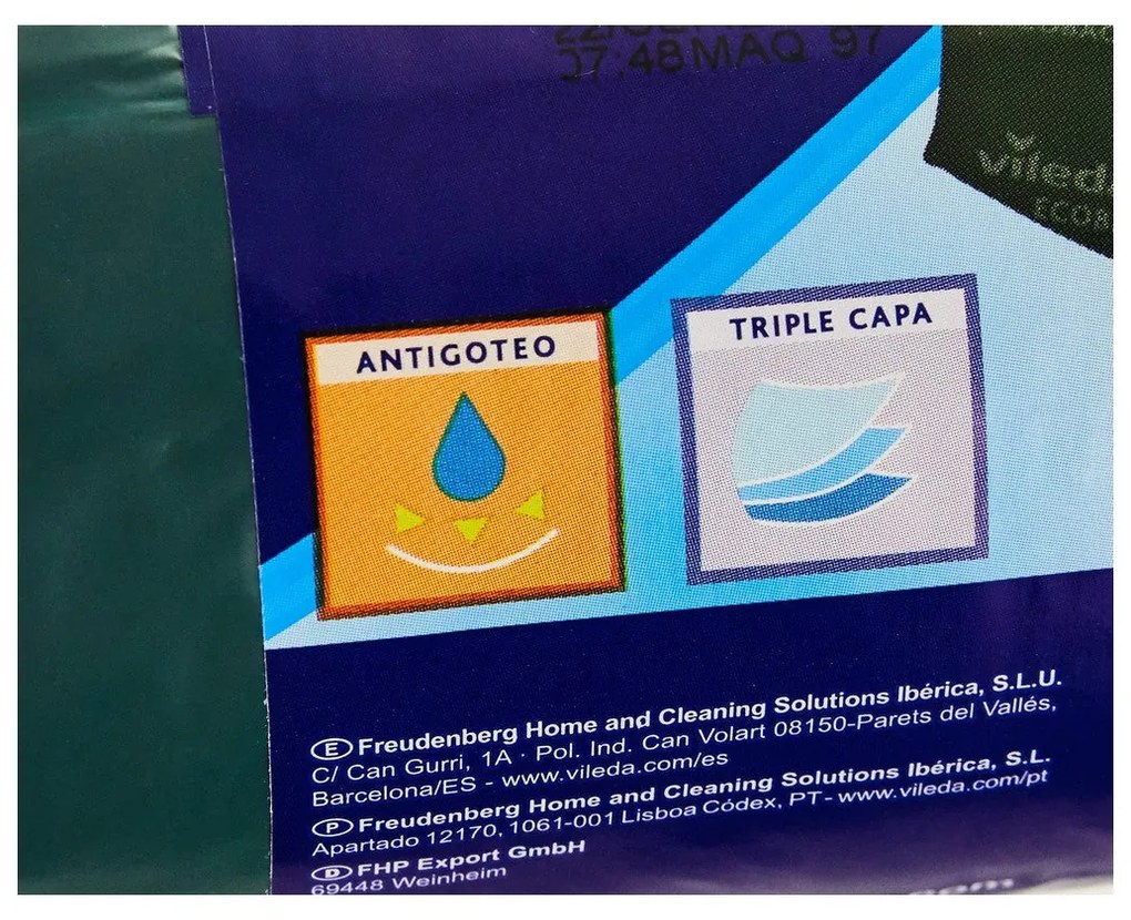 Sacos de Lixo Vileda Ecobag 10 Peças 150 l