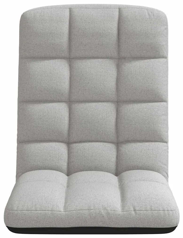 Colchão dobrável 71x51x62 cm tecido cinzento nublado