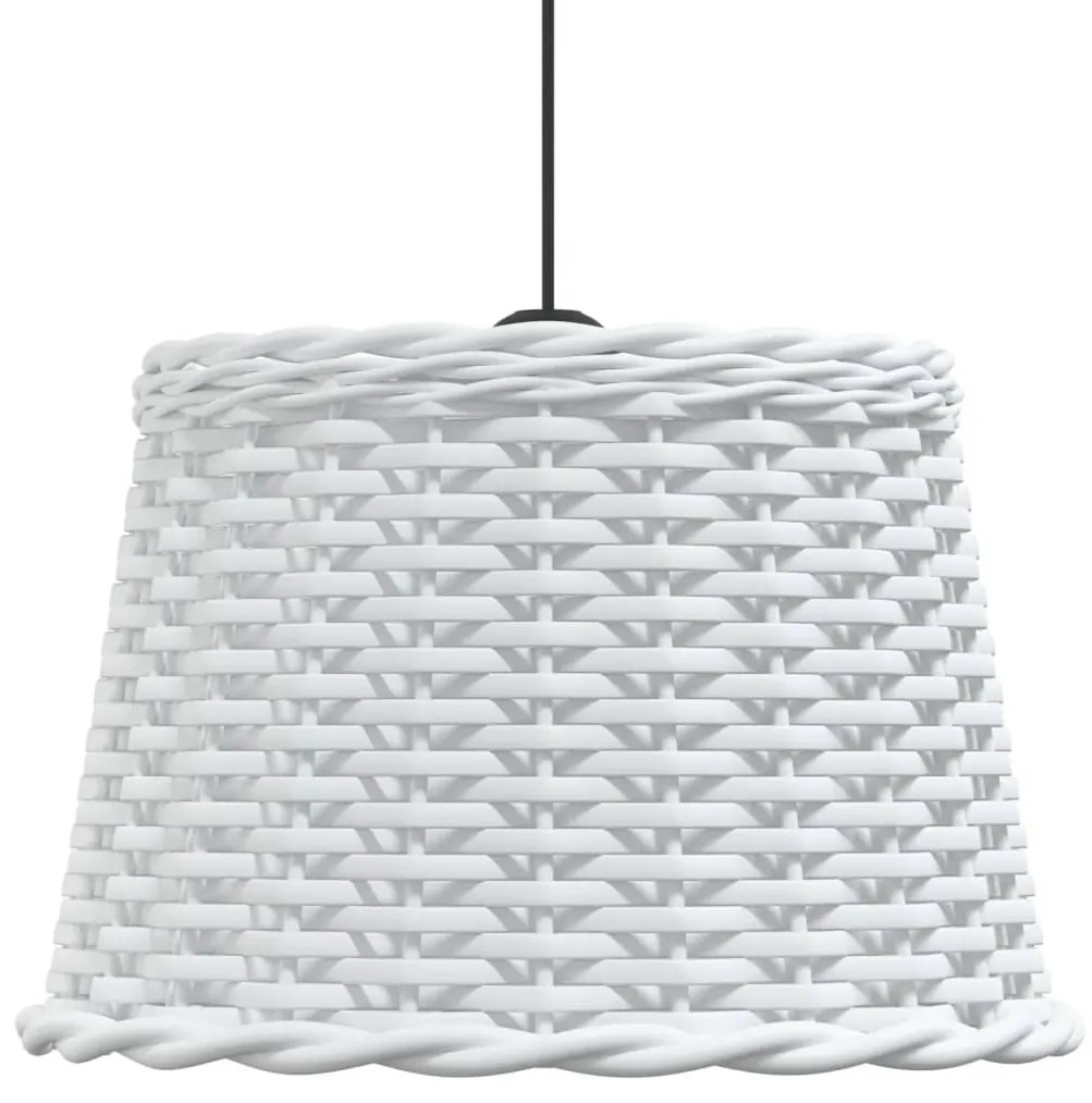 Abajur de teto Ø40x26 cm vime branco