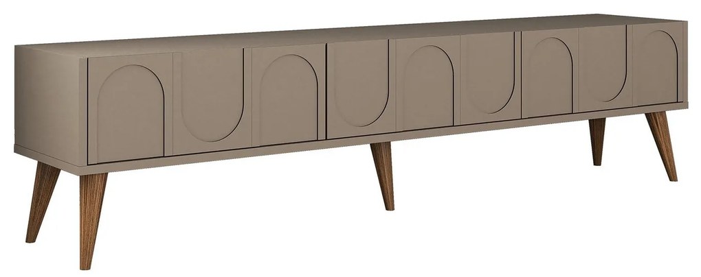 Unidade TV Lyon – Atlas Walnut – 180 cm x 44 cm x 35 cm